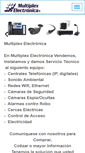Mobile Screenshot of multiplexelectronica.com